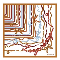 Rubans Longchamp Silk scarf 50