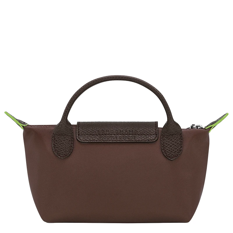 Le Pliage Green Pouch with handle