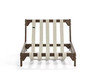 PillowSac Accent Chair Frame: Wood