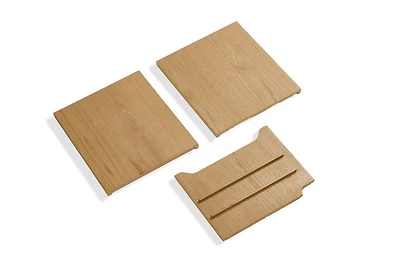 AnyTable 2-Shelves Kit: Blonde