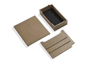 AnyTable Shelf and Drawer Kit: Weathered Grey
