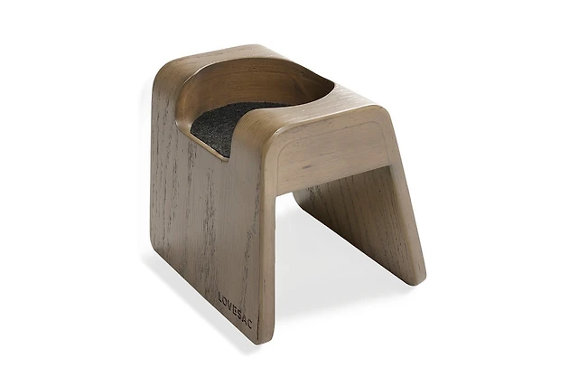 Sactionals Angled Side Drink Holder: Weathered Grey