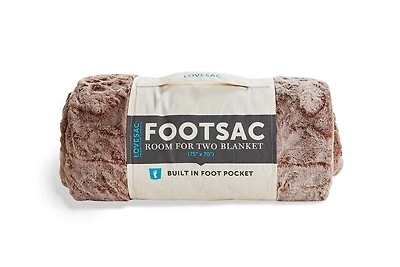 Room for Two Footsac Blanket: Bronze Wombat Phur