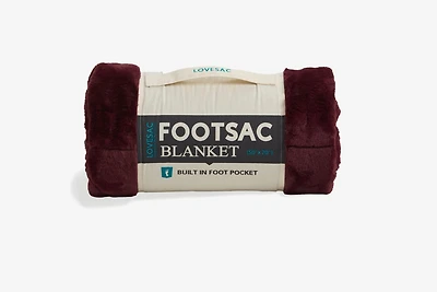 Footsac Blanket: Berry Plush Phur