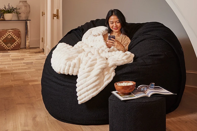 Footsac Blanket: Dove Channeled Phur