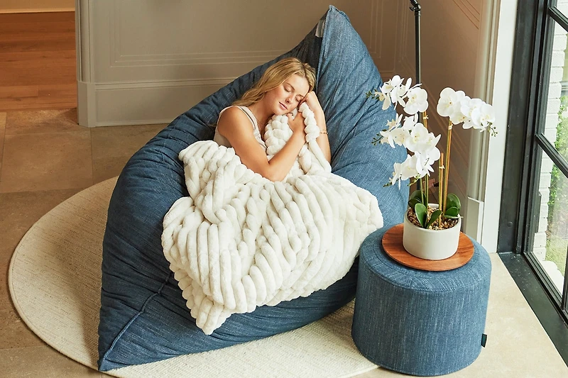 Footsac Blanket: Dove Channeled Phur