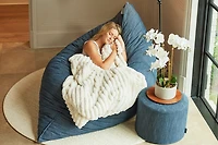 Footsac Blanket: Dove Channeled Phur