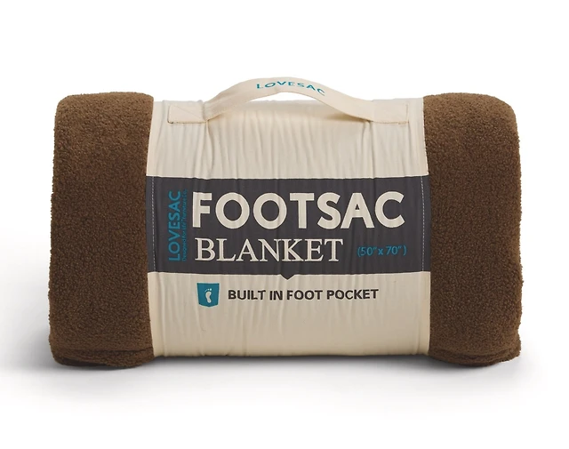 Footsac Blanket: Cocoa Sherpa