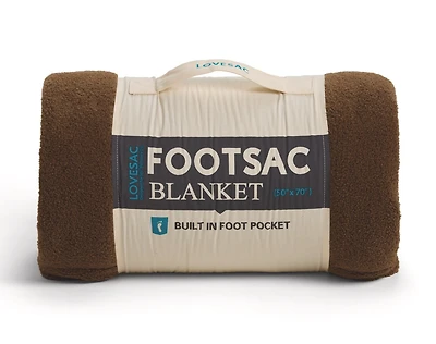 Footsac Blanket: Cocoa Sherpa
