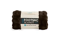 Footsac Blanket: Espresso Sculpted Phur