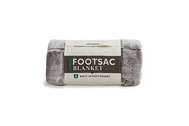 Footsac Blanket: Charcoal Wombat Phur
