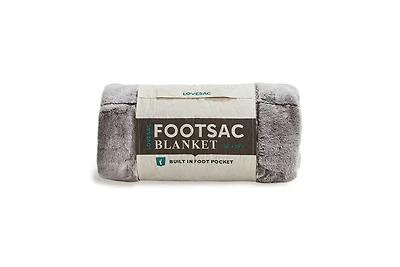Footsac Blanket: Charcoal Wombat Phur