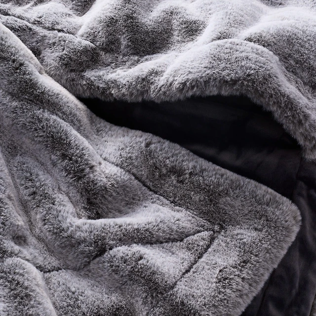 Footsac Blanket: Charcoal Wombat Phur