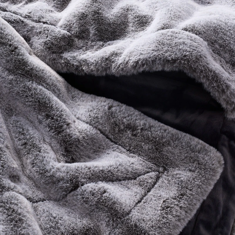 Footsac Blanket: Charcoal Wombat Phur