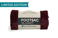 Footsac Blanket: Berry Plush Phur