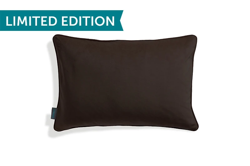 24x16 Throw Pillow Cover: Cocoa Ultra Velvet