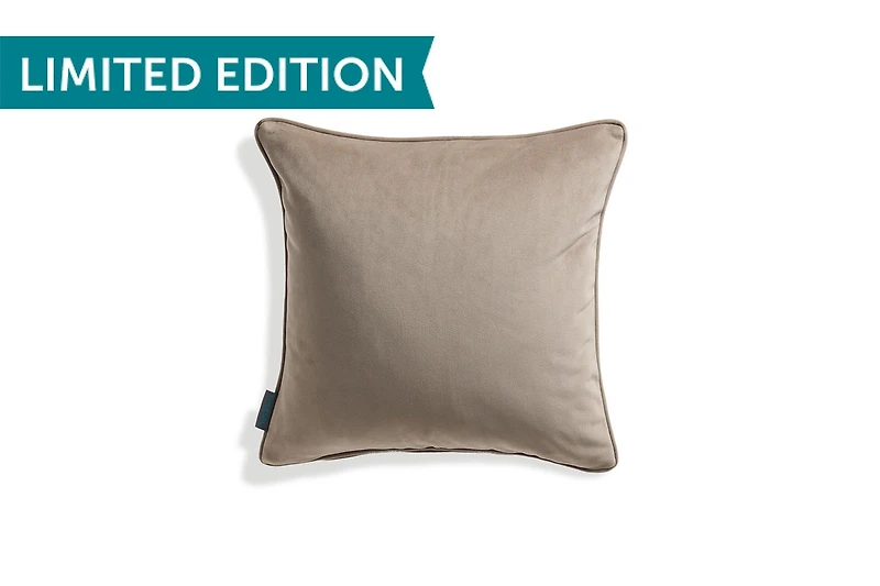 18x18 Throw Pillow Cover: Mondo Ultra Velvet