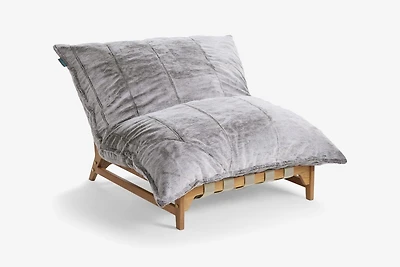 PillowSac Chair: Charcoal Wombat Phur