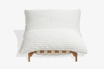PillowSac Chair and Squattoman: Dove Channeled Phur