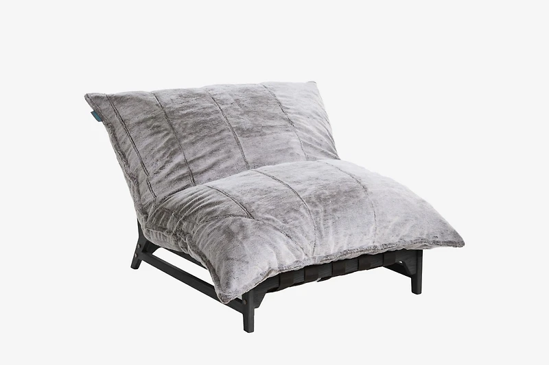 PillowSac Chair: Charcoal Wombat Phur