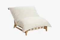 PillowSac Chair: Cloud Bouclé