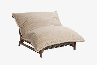 PillowSac Chair: Snow Owl Phur