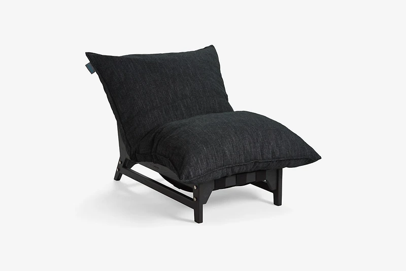 PillowSac Chair Jr.: Shadow Rained Chenille
