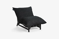 PillowSac Chair Jr.: Shadow Rained Chenille
