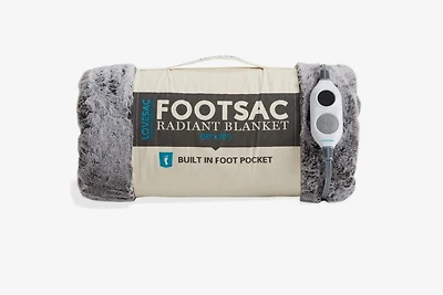 Radiant Footsac Blanket: Charcoal Wombat Phur