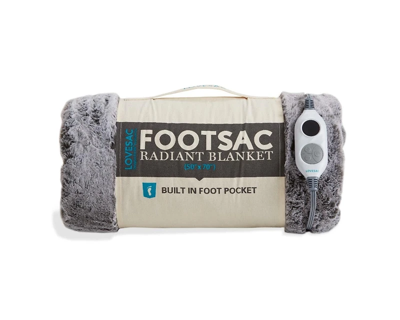 Radiant Footsac Blanket: Charcoal Wombat Phur