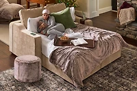 Room for Two Footsac Blanket: Bronze Wombat Phur