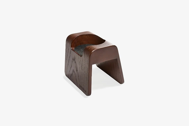 Sactionals Angled Side Drink Holder: Dark Brown