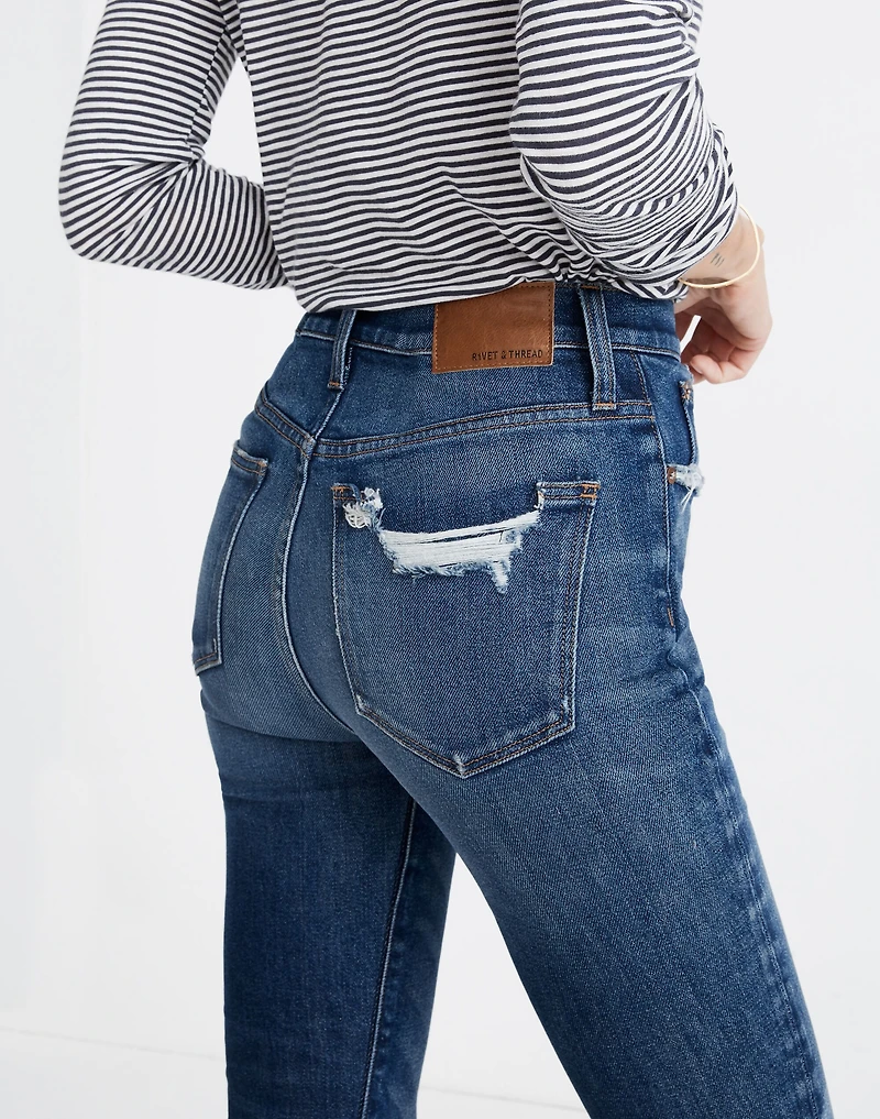 Rivet & Thread Cali Demi-Boot Jeans in Norvell Wash | Madewell