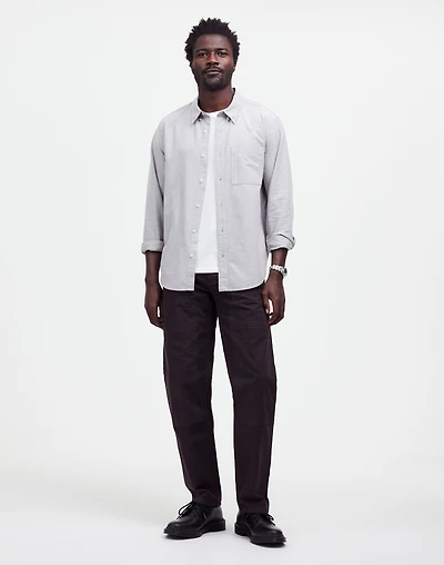 Relaxed Straight Workwear Pants | Madewell