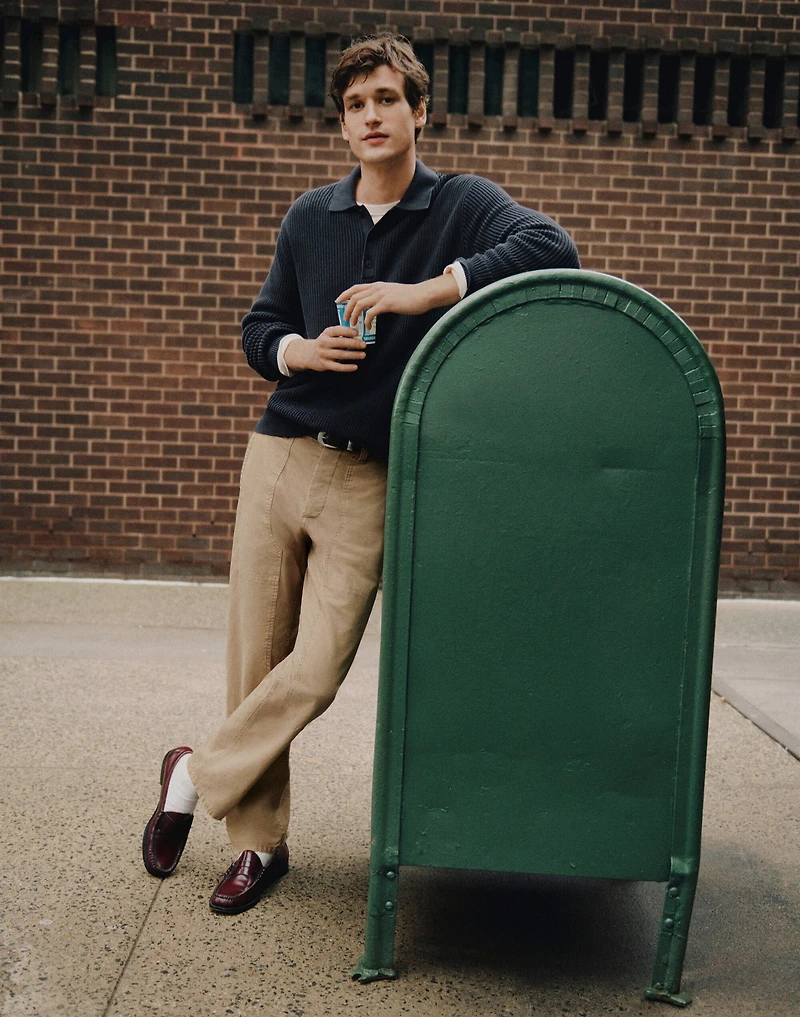 Relaxed Straight Workwear Pants