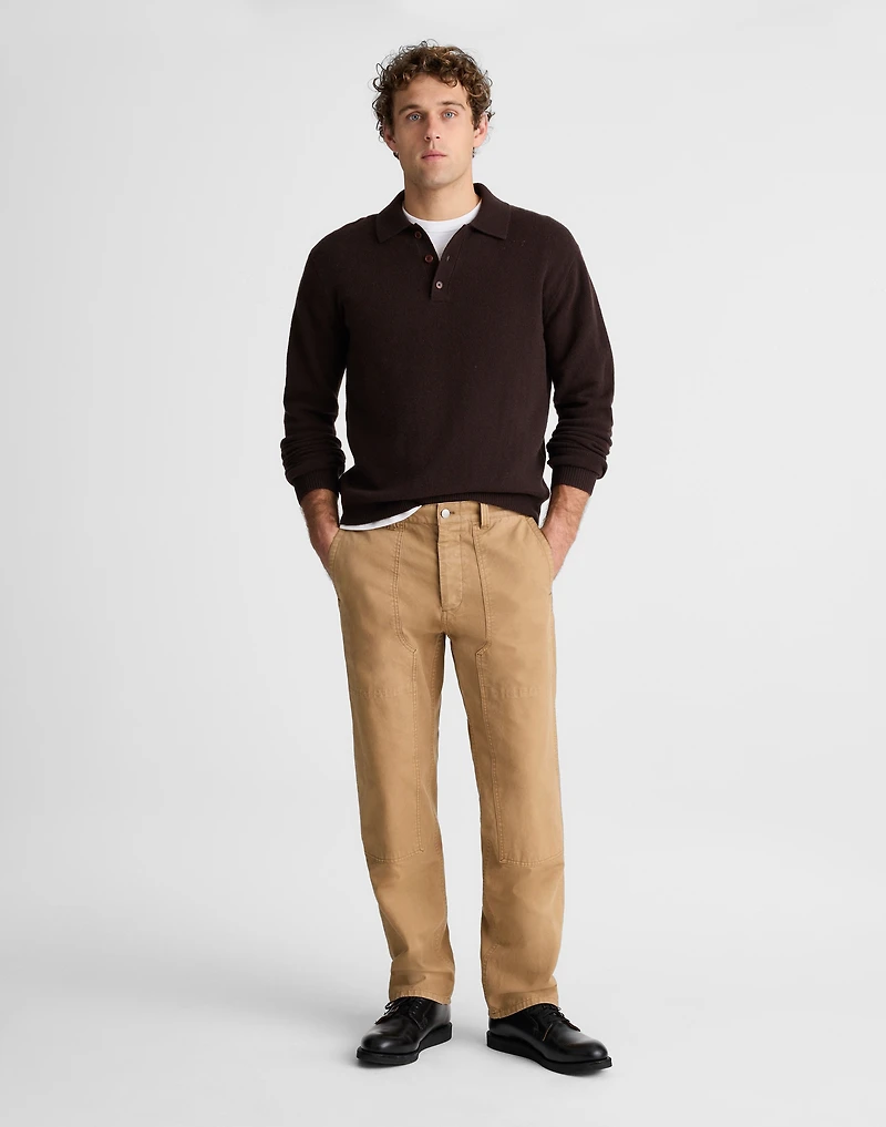 Relaxed Straight Workwear Pants
