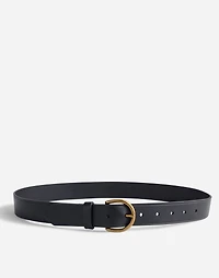 Medium Perfect Leather Belt | Madewell