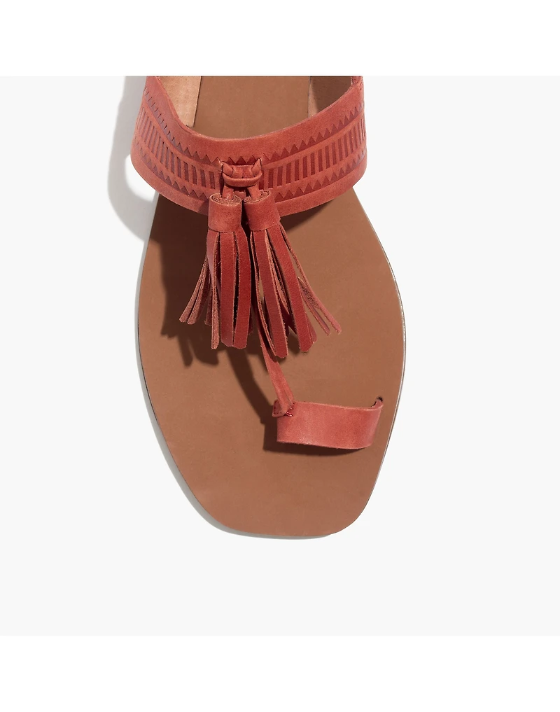 The Renny Tassel Sandal | Madewell