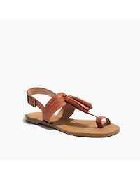 The Renny Tassel Sandal | Madewell