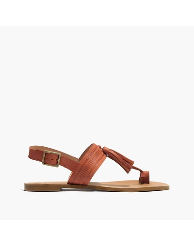 The Renny Tassel Sandal | Madewell