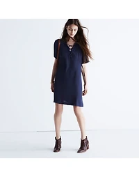 Novella Lace-Up Dress | Madewell