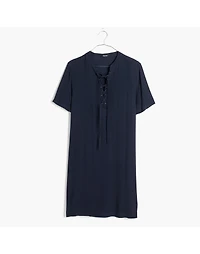 Novella Lace-Up Dress | Madewell