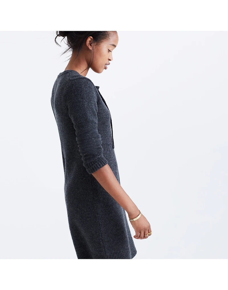 Lace-Up Sweater-Dress | Madewell