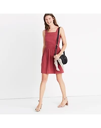 Apron Bow-Back Dress | Madewell