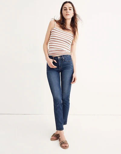 Tall Slim Straight Jeans in William Wash | Madewell