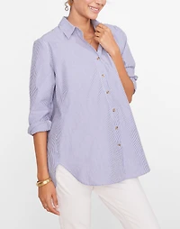 HATCH Collection® Maternity Classic Button-Down Shirt | Madewell