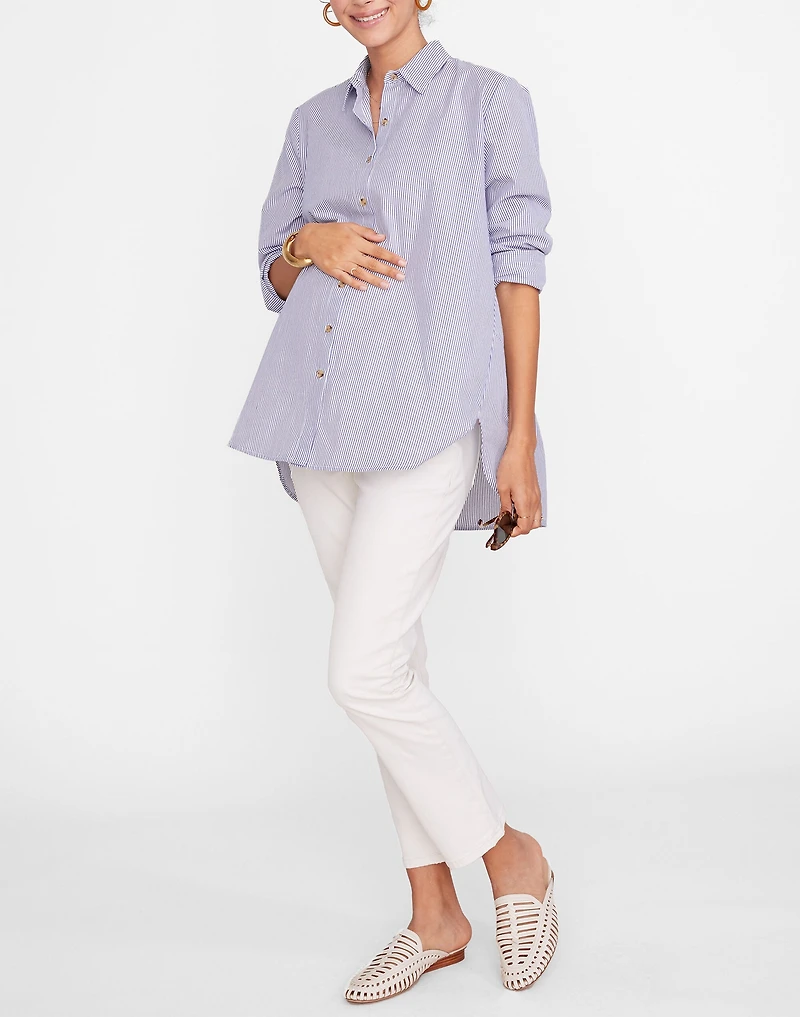 HATCH Collection® Maternity Classic Button-Down Shirt | Madewell