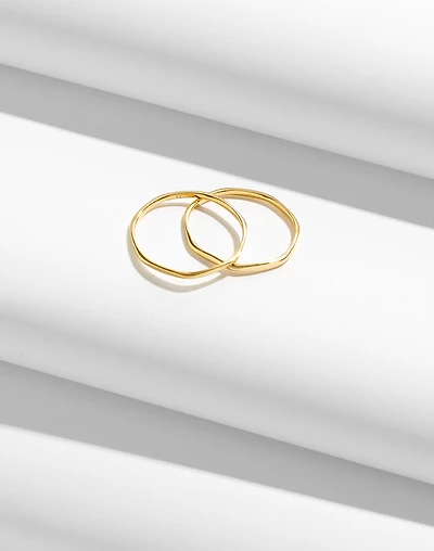 Demi-Fine Skinny Ring Set | Madewell