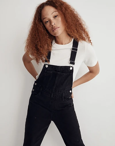 Straight-Leg Overalls Lunar Wash | Madewell
