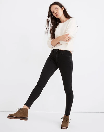 Petite 10" High-Rise Skinny Jeans Starkey Wash | Madewell